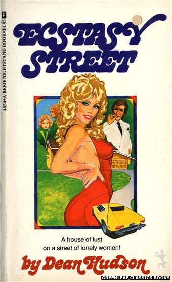 Reed Nightstand 4054 - Ecstasy Street by Dean Hudson, cover art by Unknown (1974)