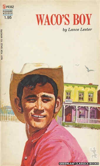 Pleasure Reader PR362 - Waco's Boy by Lance Lester, cover art by Robert Bonfils (1972)