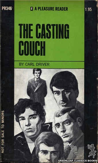 Pleasure Reader PR346 - The Casting Couch by Carl Driver, cover art by Unknown (1972)