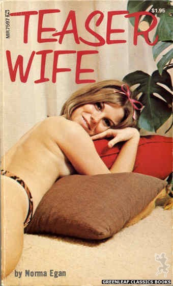 Midnight Reader 1974 MR7597 - Teaser Wife by Norma Egan, cover art by Photo Cover (1975)