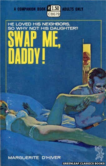 Companion Books CB679 - Swap Me, Daddy! by Marguerite D'Hiver, cover art by Robert Bonfils (1970)