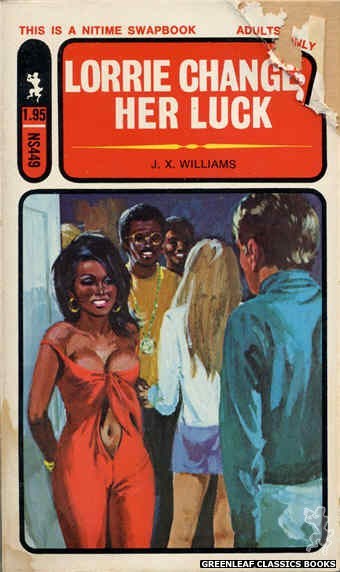 Nitime Swapbooks NS449 - Lorrie Changes Her Luck by J.X. Williams, cover art by Robert Bonfils (1971)
