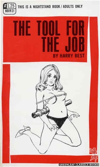 Nightstand Books NB1921 - The Tool For the Job by Harry Best, cover art by Harry Bremner (1969)