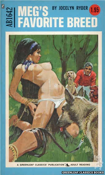 Adult Books AB1642 - Meg's Favorite Breed by Jocelyn Ryder, cover art by Unknown (1972)