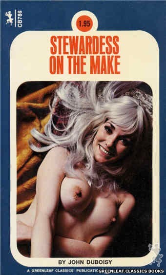 Companion Books CB786 - Stewardess On The Make by John Duboisy, cover art by Photo Cover (1972)