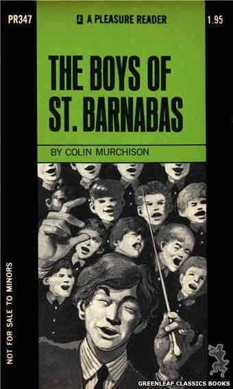Pleasure Reader PR347 - The Boys Of St. Barnabas by Colin Murchison, cover art by Unknown (1972)