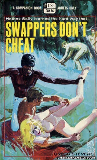 Companion Books CB626 - Swappers Don't Cheat by Gregg Stevens, cover art by Robert Bonfils (1969)