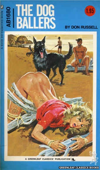 Adult Books AB1680 - The Dog Ballers by Don Russell, cover art by Unknown (1973)