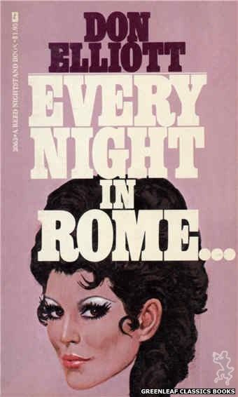 Reed Nightstand 3063 - Every Night In Rome... by Don Elliott, cover art by Robert Bonfils (1973)