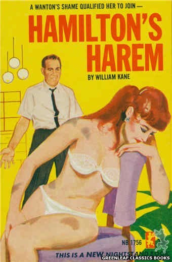 Nightstand Books NB1756 - Hamilton's Harem by William Kane, cover art by Unknown (1965)