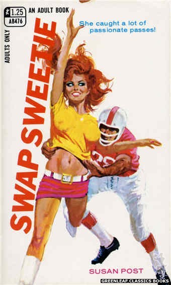 Adult Books AB476 - Swap Sweetie by Susan Post, cover art by Robert Bonfils (1969)