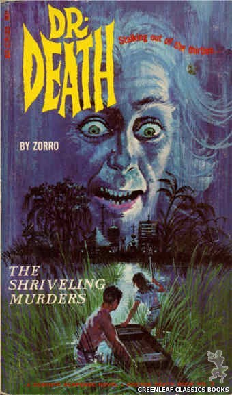 Corinth Regency CR125 - The Shriveling Murders by Zorro, cover art by Robert Bonfils (1966)