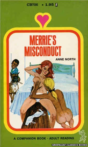 Companion Books CB726 - Merrie's Misconduct by Anne North, cover art by Unknown (1971)