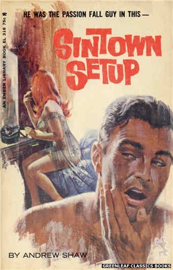 Ember Library EL 316 - Sintown Setup by Andrew Shaw, cover art by Robert Bonfils (1966)
