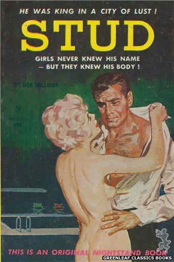 Nightstand Books NB1532 - Stud by Don Holliday, cover art by Harold W. McCauley (1960)
