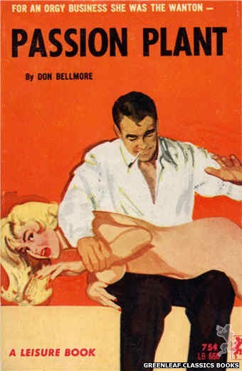 Leisure Books LB666 - Passion Plant by Don Bellmore, cover art by Unknown (1964)