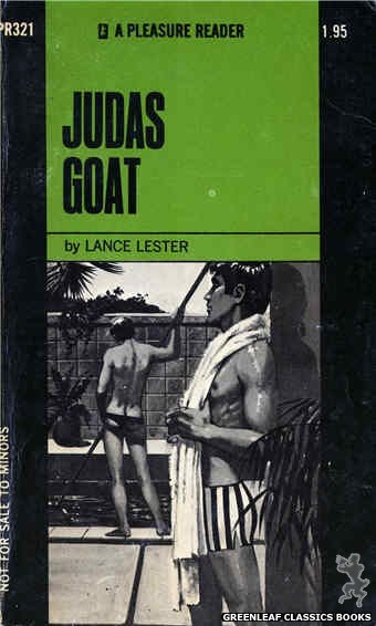 Pleasure Reader PR321 - Judas Goat by Lance Lester, cover art by Unknown (1971)