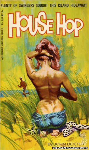Ember Library EL 343 - House Hop by John Dexter, cover art by Robert Bonfils (1966)