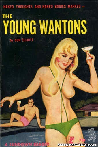 Sundown Reader SR537 - The Young Wantons by Don Elliott, cover art by Unknown (1965)