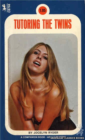 Companion Books CB768 - Tutoring The Twins by Jocelyn Ryder, cover art by Photo Cover (1972)