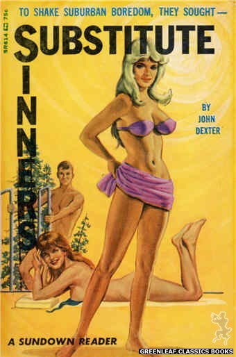 Sundown Reader SR614 - Substitute Sinners by John Dexter, cover art by Ed Smith (1966)