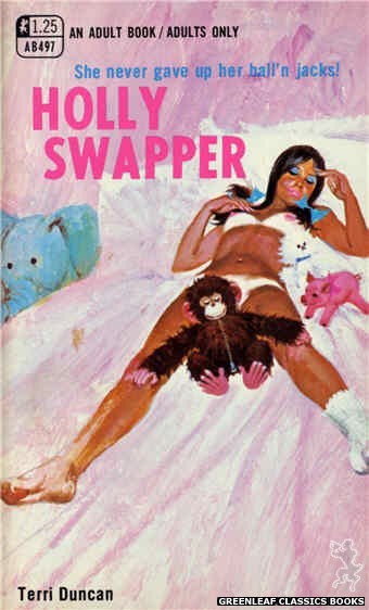 Adult Books AB497 - Holly Swapper by Terri Duncan, cover art by Robert Bonfils (1969)