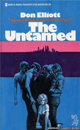 Reed Nightstand 4030 - The Untamed by Don Elliott, cover art by Ed Smith (1974)
