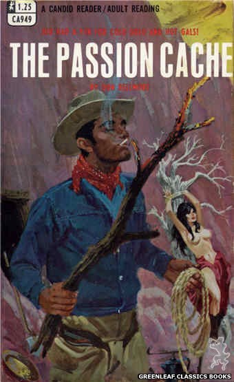Candid Reader CA949 - The Passion Cache by Don Bellmore, cover art by Robert Bonfils (1968)