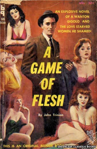 Bedside Books BB 806 - A Game of Flesh by John Trinian, cover art by Unknown (1959)