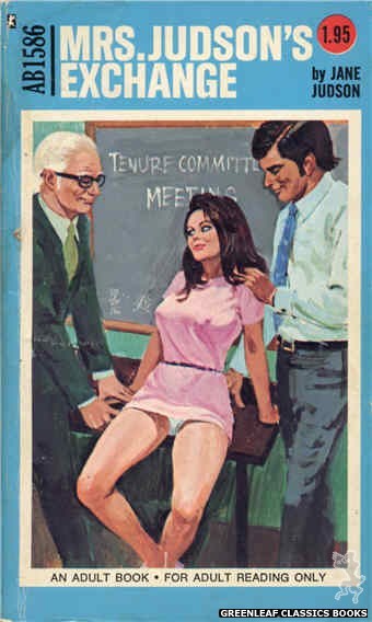 Adult Books AB1586 - Mrs. Judson's Exchange by Jane Judson, cover art by Unknown (1971)