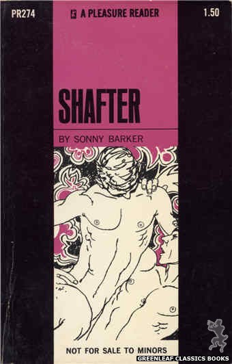 Pleasure Reader PR274 - Shafter by Sonny Barker, cover art by Harry Bremner (1970)