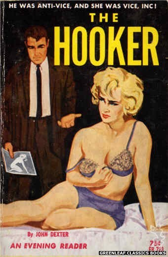 Evening Reader ER723 - The Hooker by John Dexter, cover art by Unknown (1964)