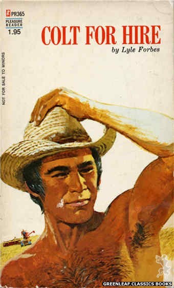 Pleasure Reader PR365 - Colt For Hire by Lyle Forbes, cover art by Unknown (1972)