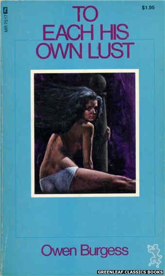 Midnight Reader 1974 MR7517 - To Each His Own Lust by Owen Burgess, cover art by Ed Smith (1974)