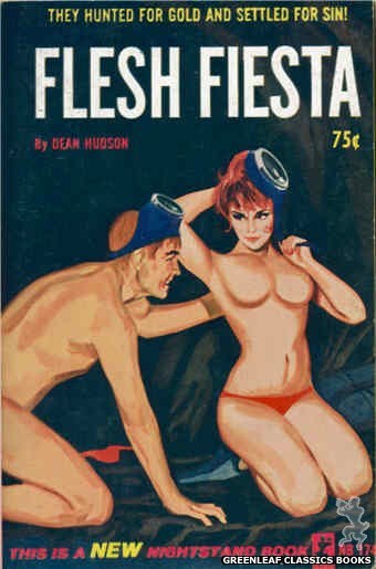 Nightstand Books NB1746 - Flesh Fiesta by Dean Hudson, cover art by Unknown (1965)
