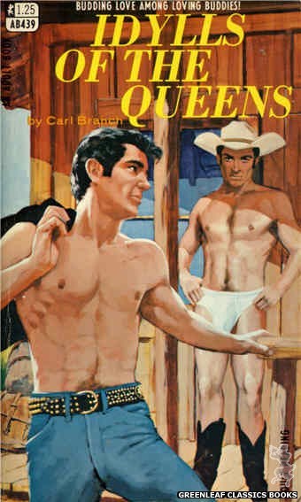 Adult Books AB439 - Idylls Of The Queens by Carl Branch, cover art by Darrel Millsap (1968)