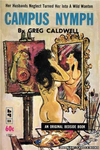 Bedside Books BB 1237 - Campus Nymph by Greg Caldwell, cover art by Unknown (1962)