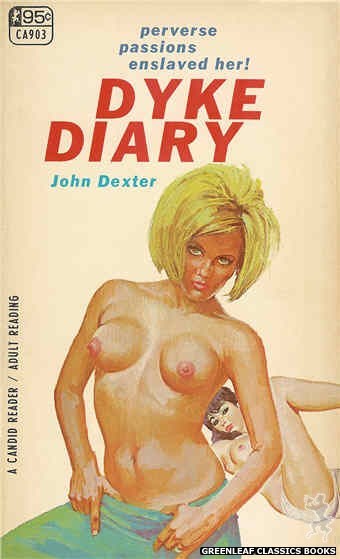 Candid Reader CA903 - Dyke Diary by John Dexter, cover art by Robert Bonfils (1967)