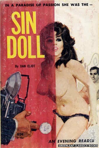 Evening Reader ER702 - Sin Doll by Dan Eliot, cover art by Unknown (1963)