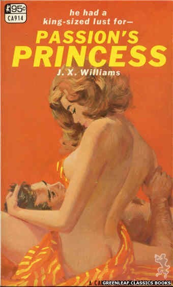 Candid Reader CA914 - Passion's Princess by J.X. Williams, cover art by Unknown (1968)