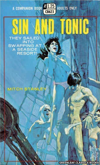 Companion Books CB623 - Sin And Tonic by Mitch Stanley, cover art by Darrel Millsap (1969)