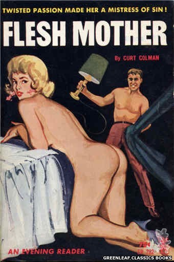 Evening Reader ER782 - Flesh Mother by Curt Colman, cover art by Unknown (1965)