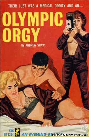 Evening Reader ER1214 - Olympic Orgy by Andrew Shaw, cover art by Unknown (1965)