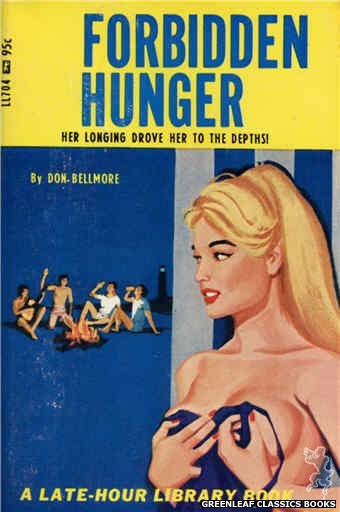Late-Hour Library LL704 - Forbidden Hunger by Don Bellmore, cover art by Unknown (1967)