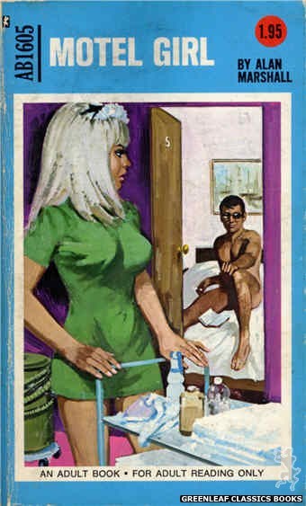 Adult Books AB1605 - Motel Girl by Alan Marshall, cover art by Unknown (1972)