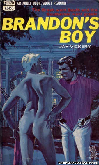 Adult Books AB453 - Brandon's Boy by Jay Vickery, cover art by Darrel Millsap (1968)