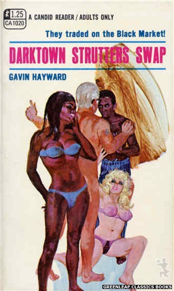 Candid Reader CA1020 - Darktown Strutters Swap by Gavin Hayward, cover art by Robert Bonfils (1970)