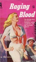 BTB 966 Raging Blood by Tom Calvin (1960)
