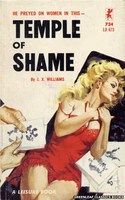 LB673 Temple of Shame by J.X. Williams (1965)