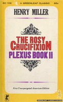 GC106 The Rosy Crucifixion-Plexus Book II by Henry Miller (1965)